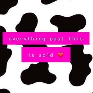 Everything past this is sold ❤️